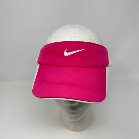 Nike Accessories - Nike 2008 Golf Womens Visor Pink White Swoosh Adjustable Athletic Hat 256875-629